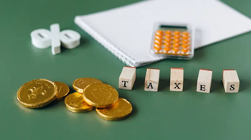 hoa taxes
