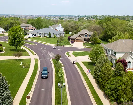 Suburbs around Chicago IL